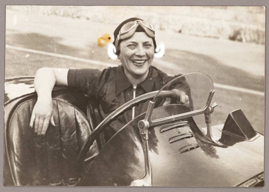 Maria Antonietta Avanzo en el Circuito di Milano en 1936 (Foto facilitada por Destino)
