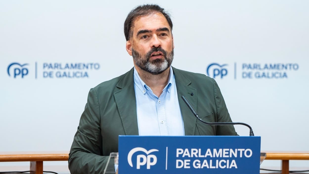 El portavoz popular del PPdeG, Alberto Pazos Couñago. EP.