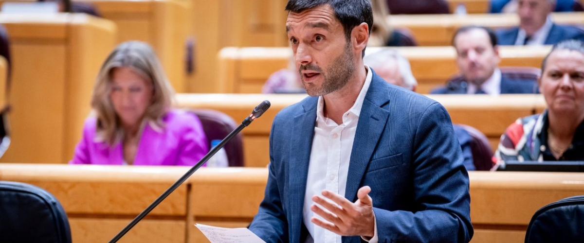 Bustinduy replica a Feijóo para que explique por qué el PP "se niega a reconocer el genocidio en Palestina"