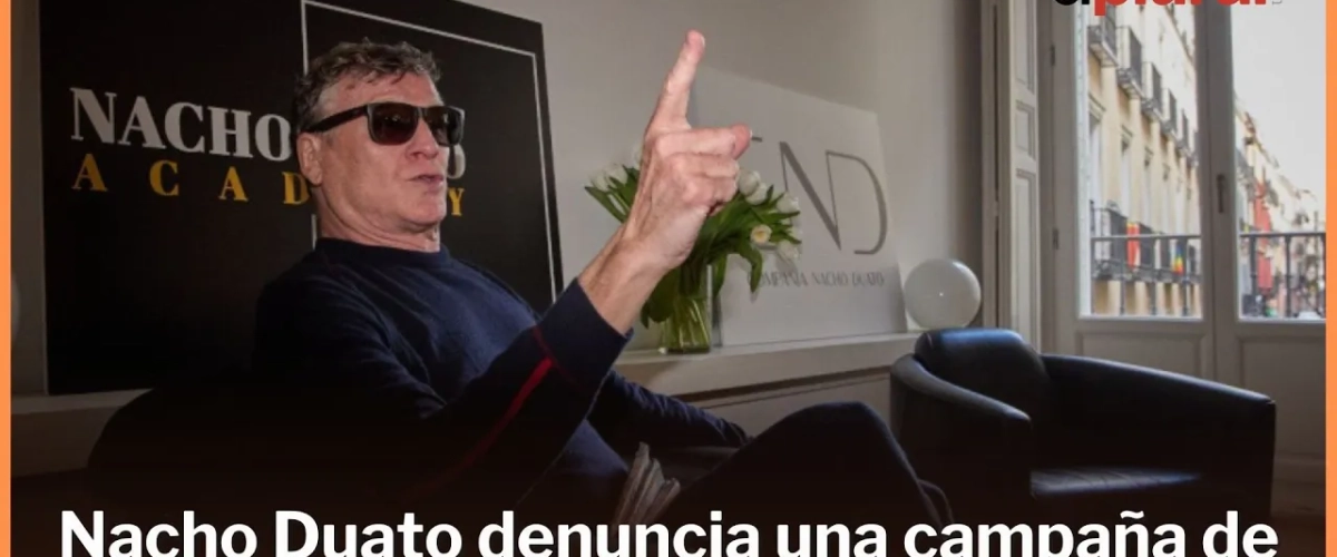 Nacho Duato denuncia una campaña de censura por sus declaraciones políticas