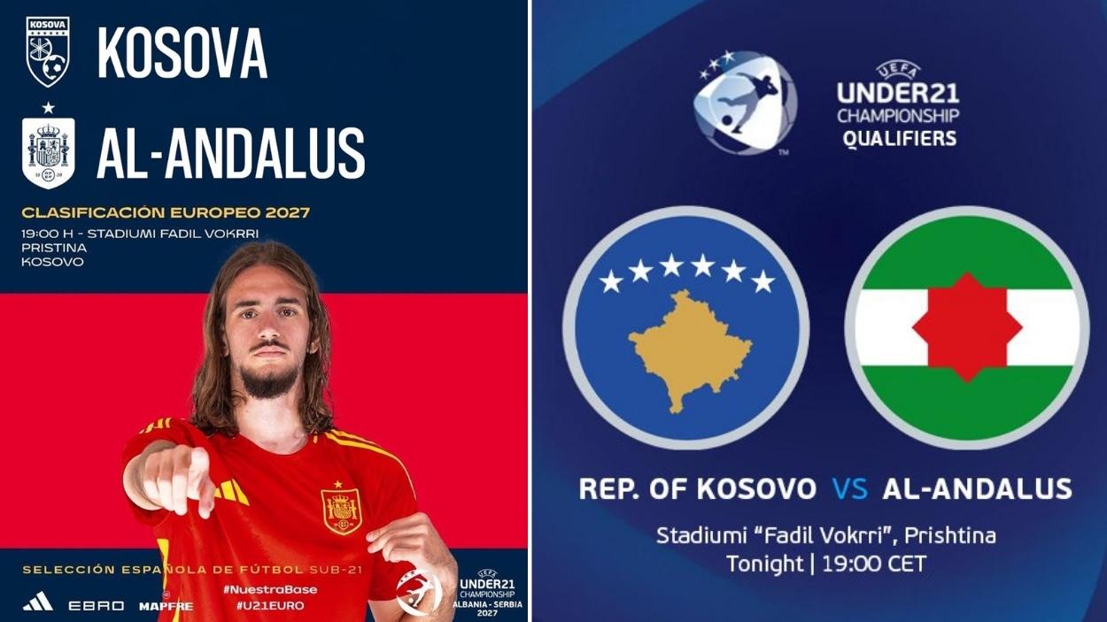 "Al-Ándalus" contra "territorio de Kosovo": la polémica que eclipsa el triunfo de la Sub-21