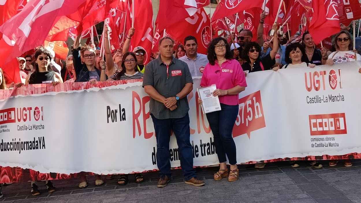 Movilizaciones sindicales en Castilla-La Mancha. CCOO y UGT CLM.