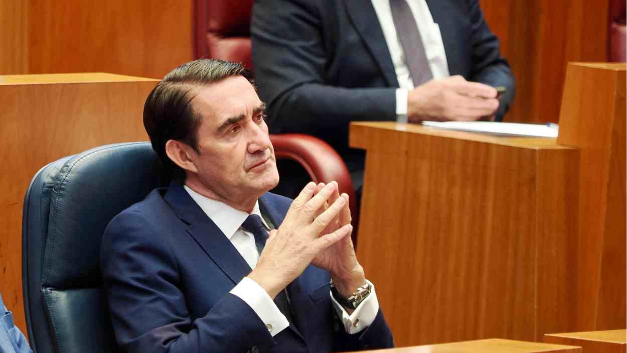 Juan Carlos Suárez Quiñones, reprobado en las Cortes. EP