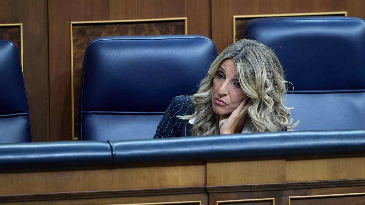 Yolanda Díaz no consigue sacar adelante la reducción de jornada. EP