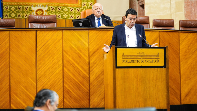 EuropaPress 6676911 diputado psoe a mario jimenez interviene pleno parlamento andaluz foto EuropaPress 6676911 diputado psoe a mario jimenez interviene pleno parlamento andaluz foto