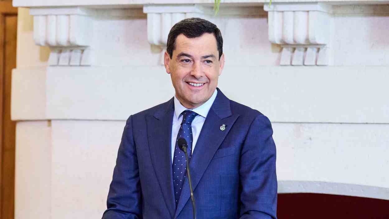 Moreno Bonilla, presidente de la Junta de Andalucía. EP 