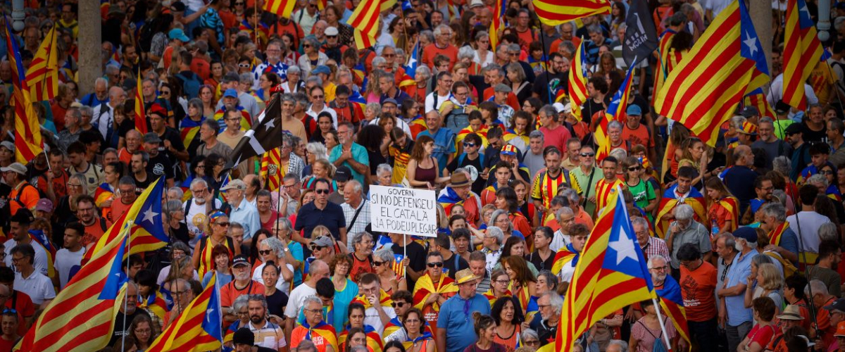 El independentismo se desmoviliza y protagoniza una Diada en mínimos históricos