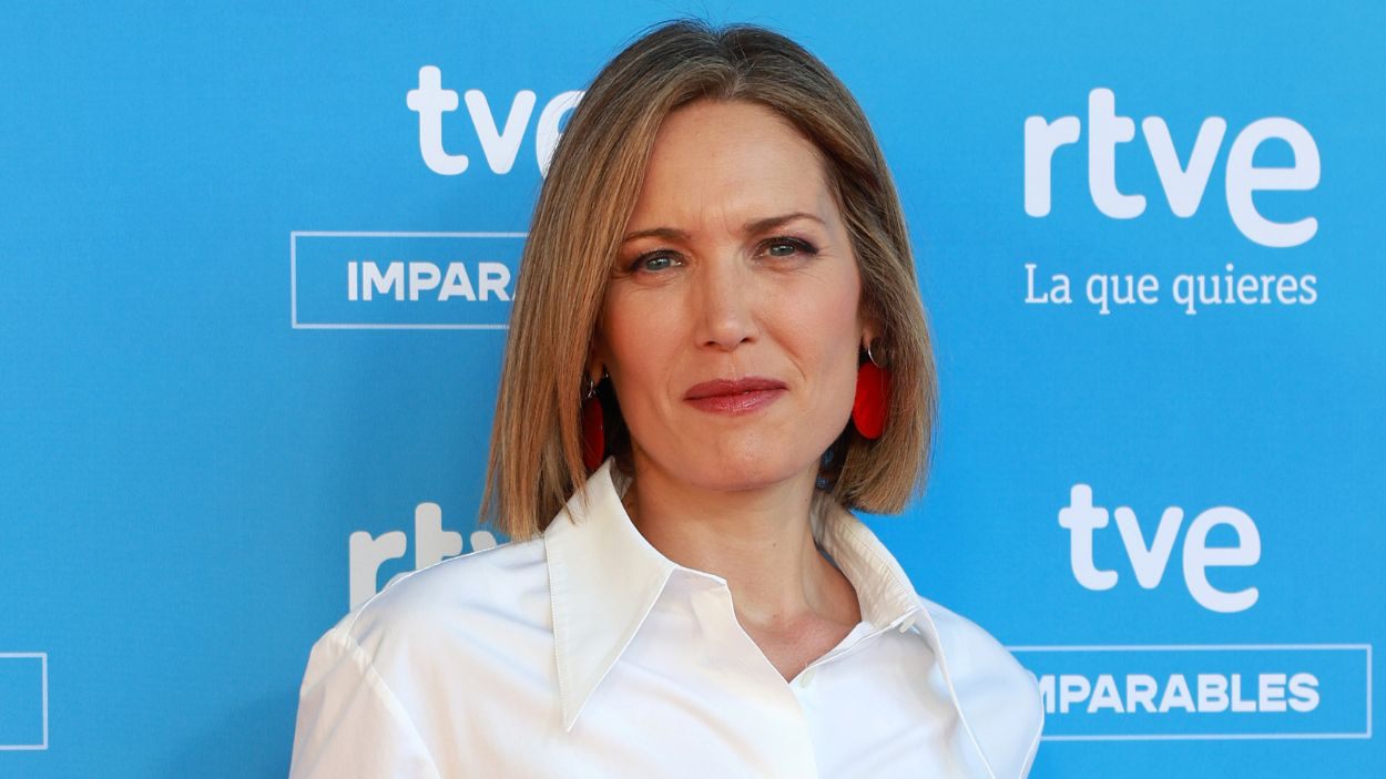Silvia Intxaurrondo en la presentación de temporada de TVE