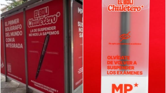 El boli chuletero ha contado con una importante campaña publicitaria