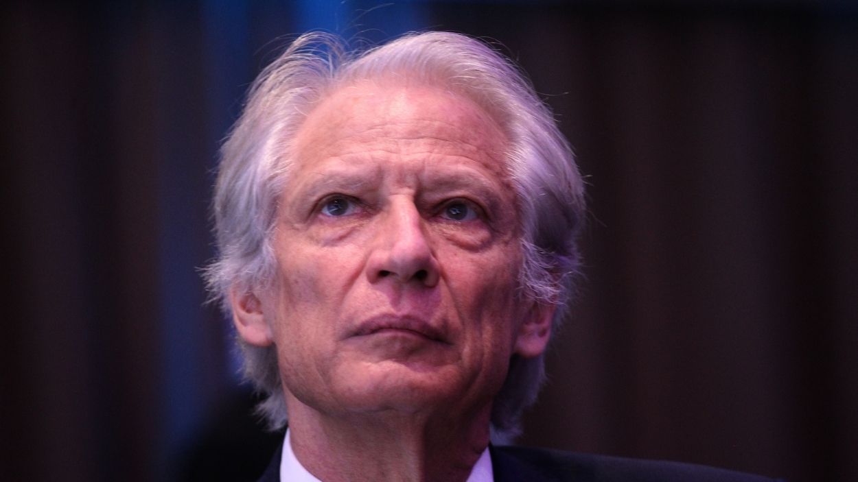 El político y escritor francés Dominique de Villepin. EP/Archivo.