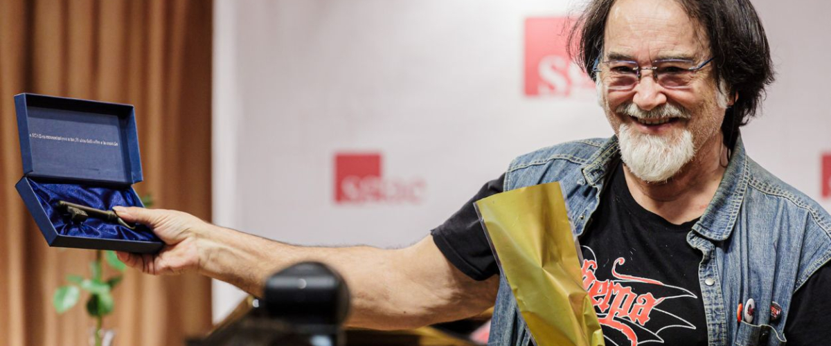 El ex Barón Rojo, José Luis Campuzano, pide el voto para Abascal