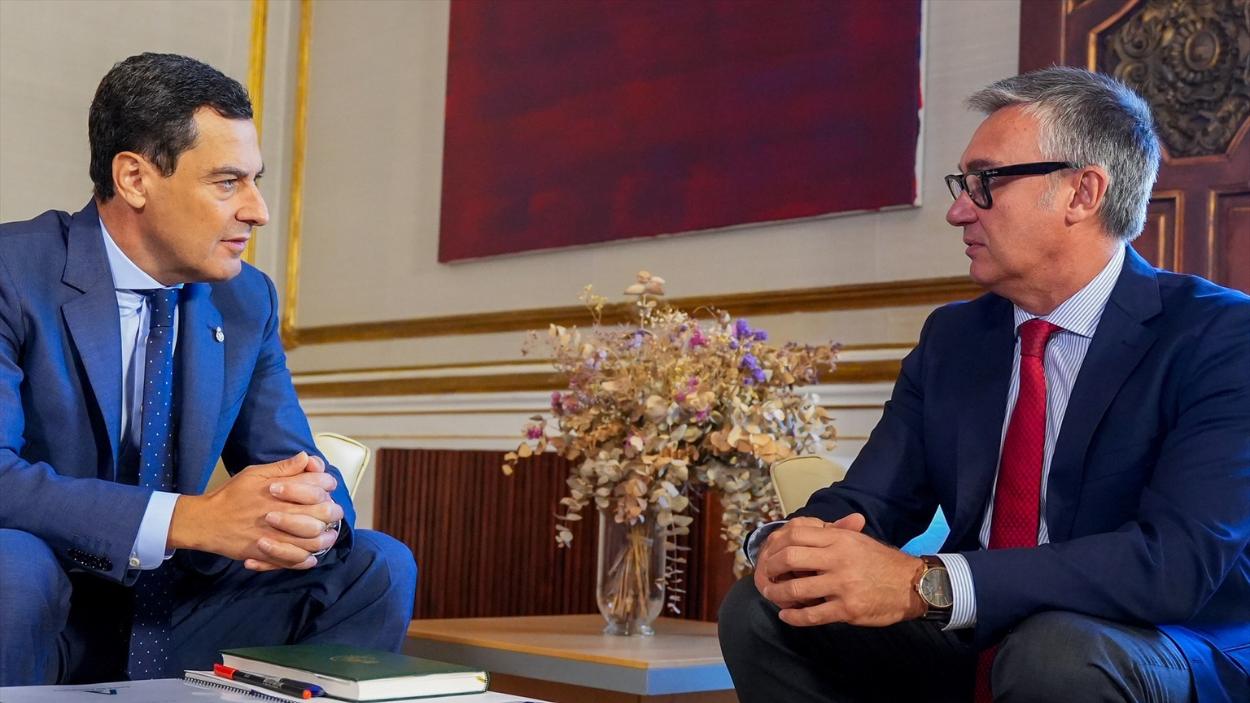Moreno Bonilla se reúne con Manuel Gavira (Vox). EP