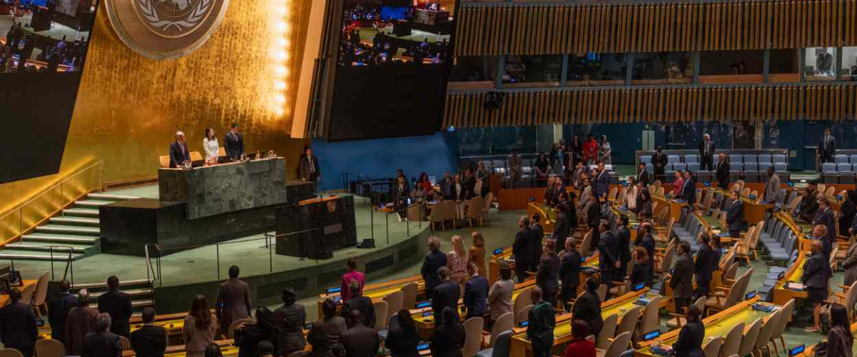 La Asamblea General de la ONU aprueba por amplia mayoría un texto en favor de crear un Estado palestino