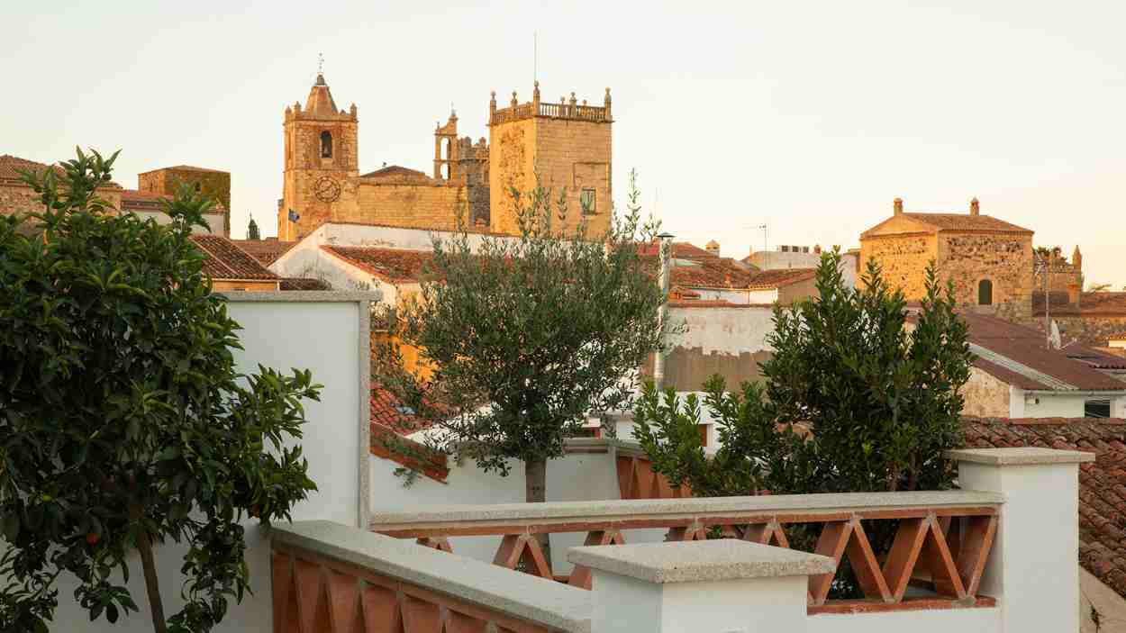 Vistas de Caceres. Casa Pizarro