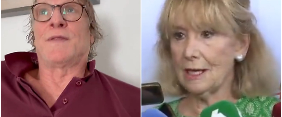 Nacho Duato retrata a Esperanza Aguirre respondiendo a sus declaraciones sobre que en Gaza no hay genocidio