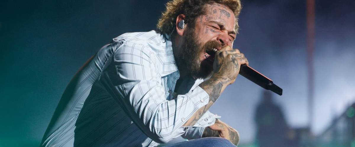Post Malone en el Estadi Olímpic de Barcelona: Aura, neones, fuego, nicotina y cerveza