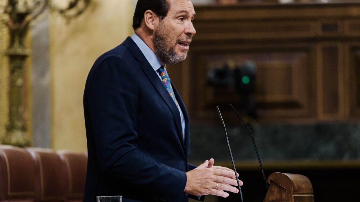 El ministro de Transportes y Movilidad Sostenible, Óscar Puente. EP.