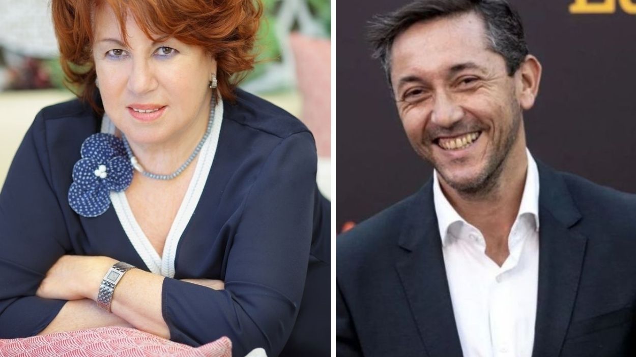 Rosa Villacastín y Javier Ruiz. EP.