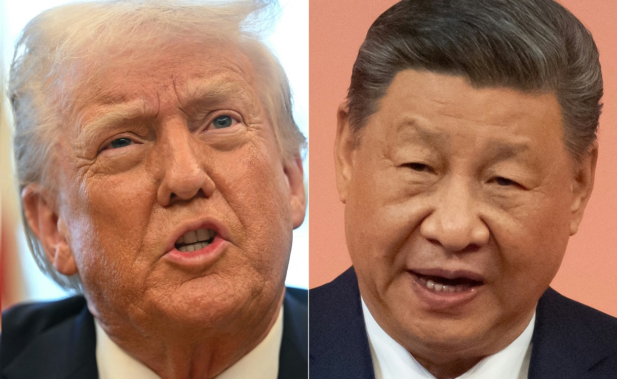 Donald Trump y Xi Jinping. EP