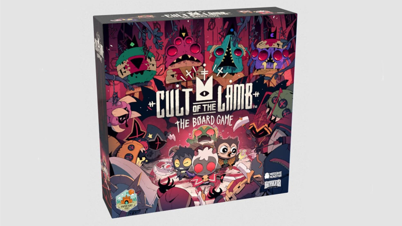 cult of the lamb juego tablero caja cult of the lamb juego tablero caja