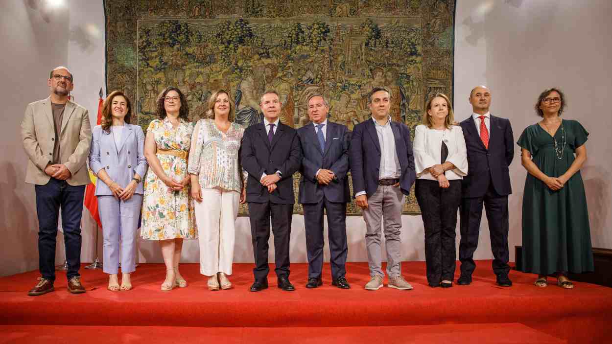 El presidente de Castilla-La Mancha, Emiliano García-Page, ha presidido la presentación del Instituto Regional de Seguridad y Salud Laboral. JCCM.