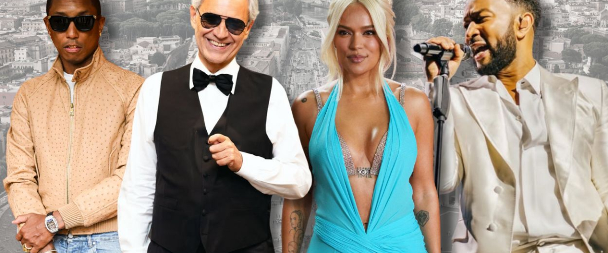 Karol G pone a bailar San Pedro en el 70º cumpleaños de León XIV