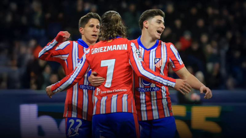 atletico de madrid griezmann julian alvarez atletico de madrid griezmann julian alvarez