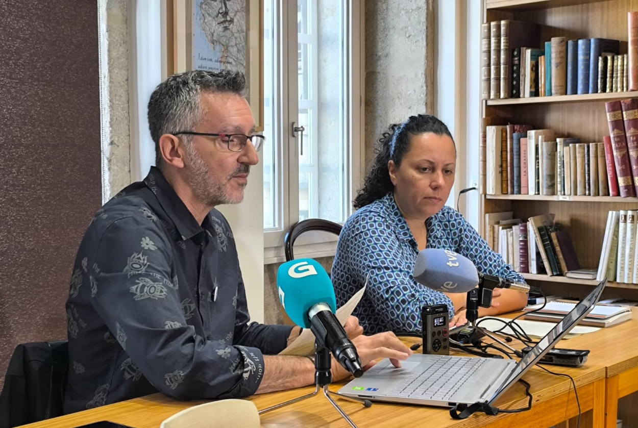 Imagen de la presentación del informe (Foto: ADEGA).