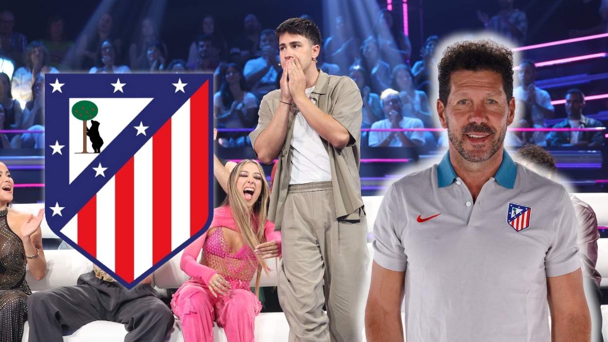Guille Toledano, un cholista en OT: entra con un pin del Atleti y su lema es "partido a partido". Prime Vídeo