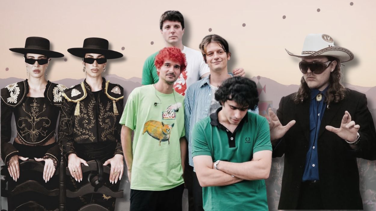 Estos son los españoles que actuaran en el Coachella 2026. Fotomontaje.