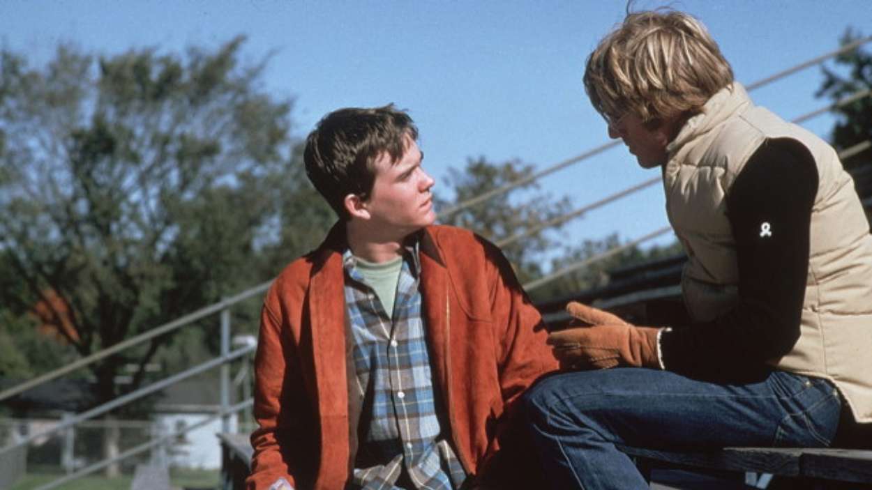 Timothy Hutton y Robert Redford en el set de 'Gente corriente'. Redes