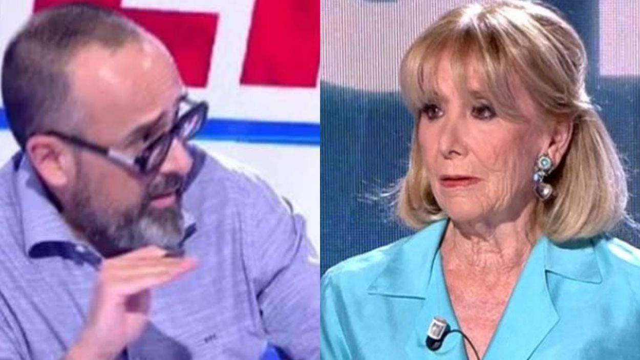 Risto Mejide y Esperanza Aguirre en 'Todo es mentira' (CUATRO)