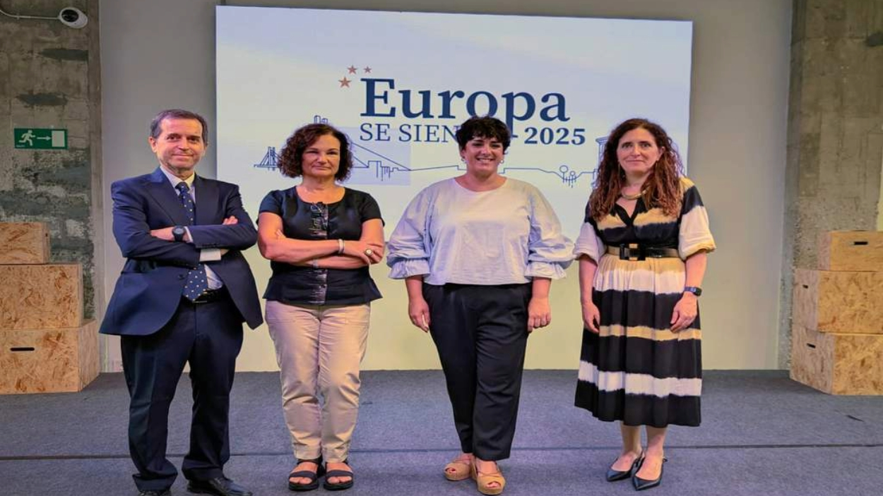 Presentación del Acto Anual de Fondos Europeos 2025 en Santa Coloma de Gramenet