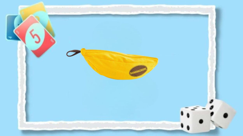 Bananagramsjuego de mesa para la vuelta al cole Bananagramsjuego de mesa para la vuelta al cole