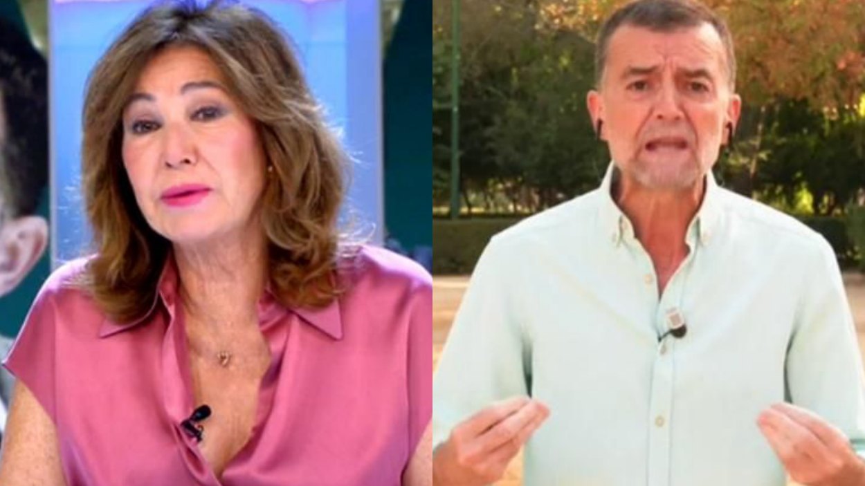 Ana Rosa Quintana y Antonio Maíllo en 'El programa de Ana Rosa' (TELECINCO)