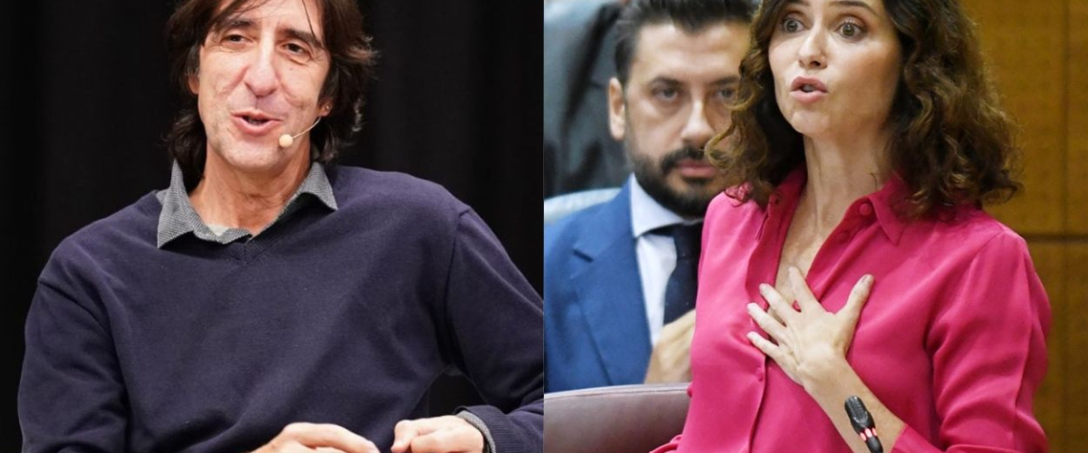 Benjamín Prado retrata a Ayuso tras sus palabras sobre el genocidio de Israel