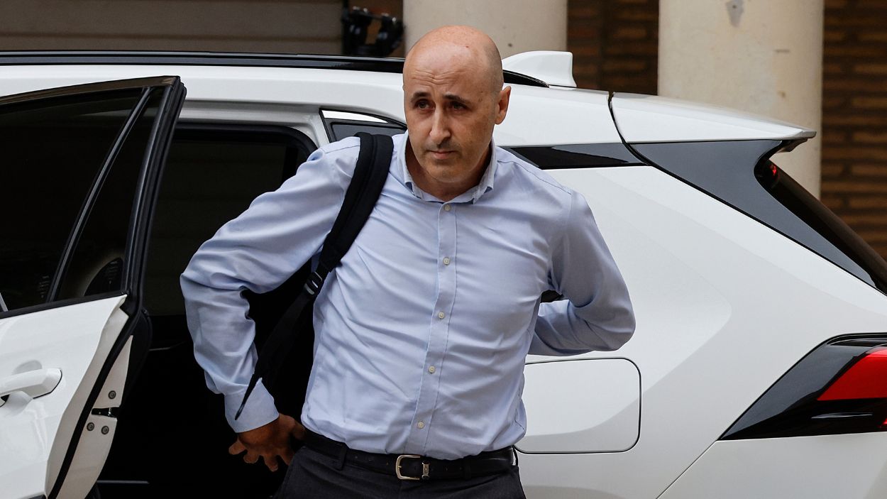 El presidente de la CHJ, Miguel Polo, acude a declarar como testigo en la causa de la DANA. EP
