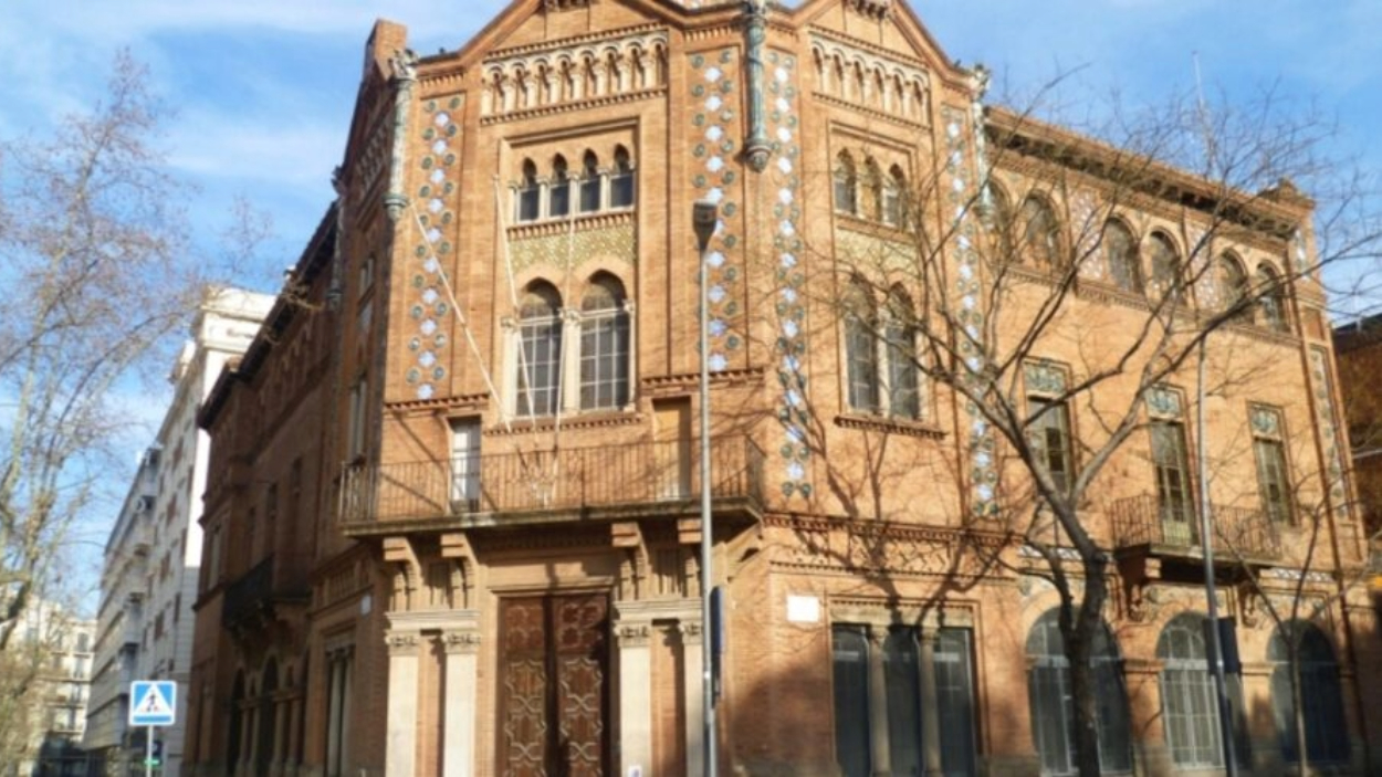 Casa de la Premsa en el distrito de Sants-Montjuïc en Barcelona 