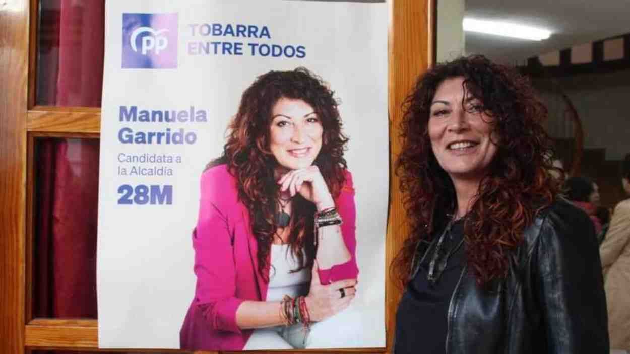 Imagen de la alcaldesa de Tobarra (Albacete) Manuela Garrido, contra quien han presentado una moción de censura. EP. 