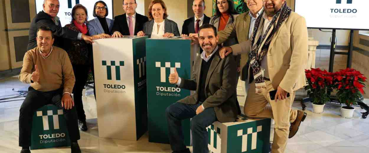 PP y Vox en la Diputación de Toledo gastan 15.000 euros en un logo plagiado y gratuito en internet