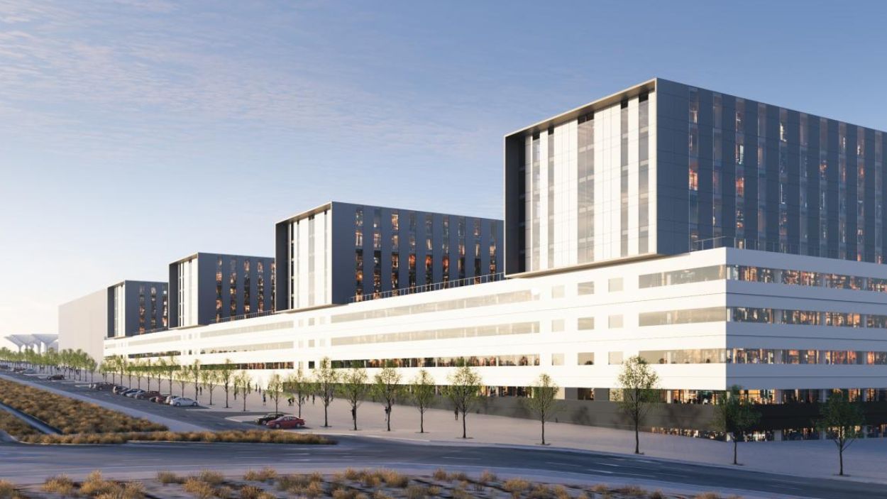 Diseño futuro de la nueva Ciudad de la Justicia de Madrid