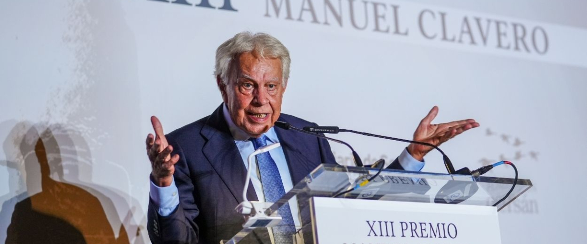 Felipe González recoge cable tras sus polémicas palabras sobre Palestina lanzando un comunicado