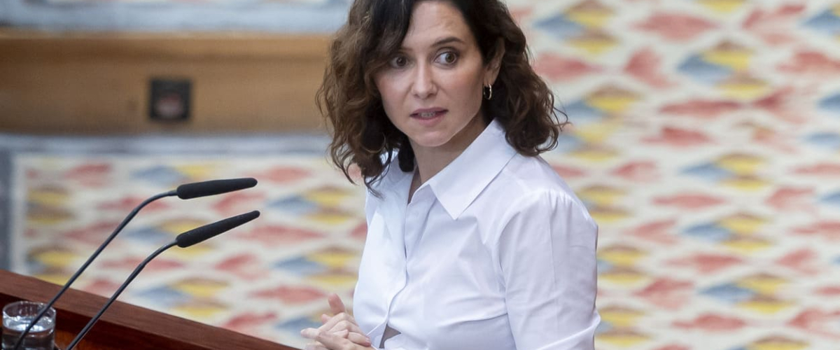 Las imágenes que retratan a Ayuso en su apoyo a Israel para no condenar el genocidio: "Me confieso pro israelí"
