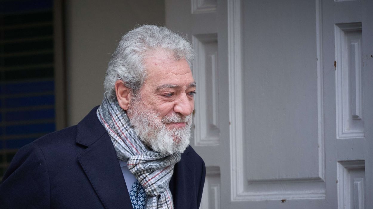 El jefe de gabinete del Gobierno de la Comunidad de Madrid, Miguel Ángel Rodríguez, a su salida del Tribunal Supremo. EP.