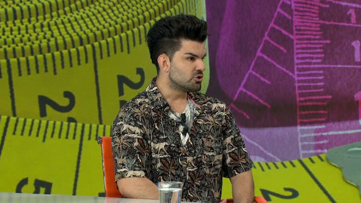 El agitador ultra de EDATV, Adrián Oliveira, en una imagen de archivo de Atresmedia.