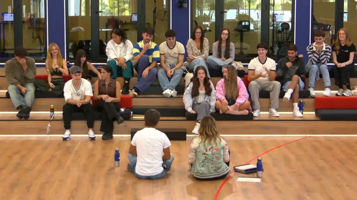 Noemí Galera, Manu Guix y el alumnado de 'OT 2025' en el reparto de temas de la gala 2