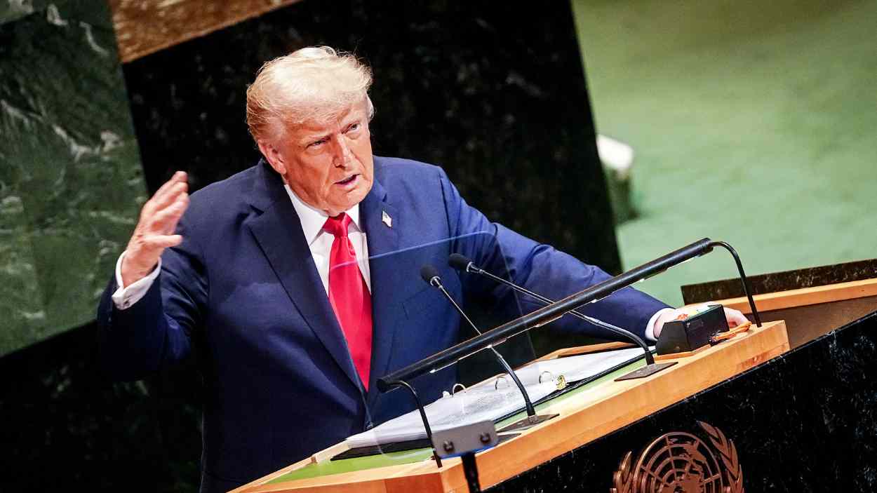 Trump critica el reconocimiento de Palestina. EP
