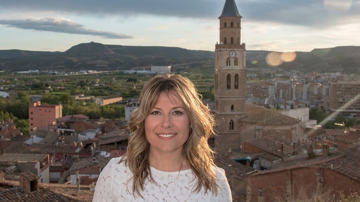  La teniente de alcalde y concejal delegada de Policía Local de Fraga, Verónica Alins. EP.