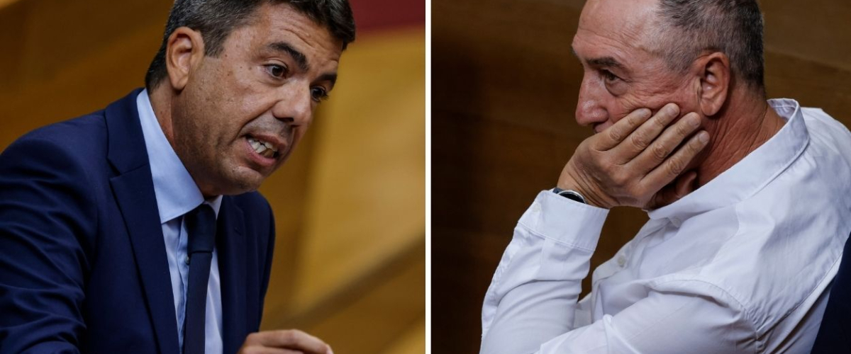 Baldoví retrata a Mazón después del plantón de las víctimas de la DANA en Les Corts: "No tienes decencia"