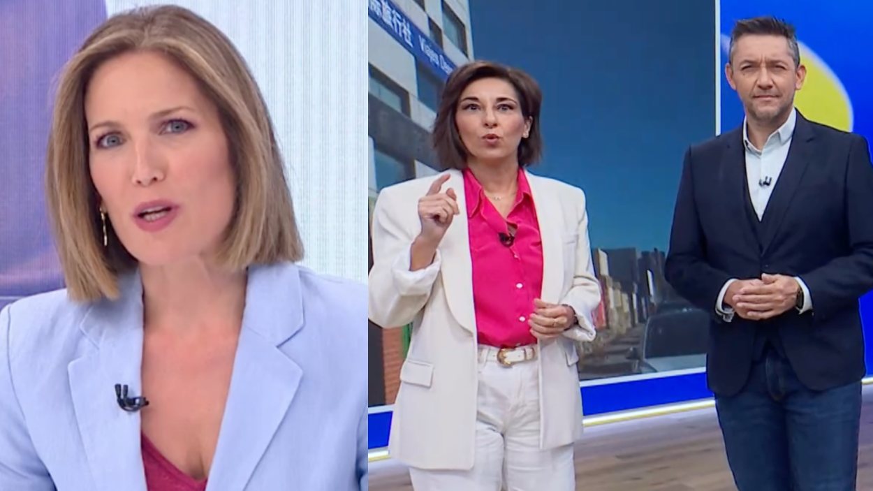 SIlvia Inxaturrondo, Adela Gónzalez y Javier Ruiz (RTVE)